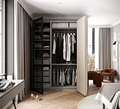 Гардеробный шкаф 1. BASIC LINE